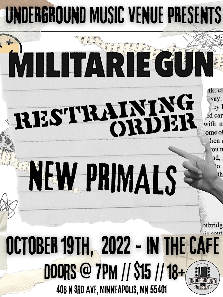 Militarie Gun // Restraining Order // New Primals image