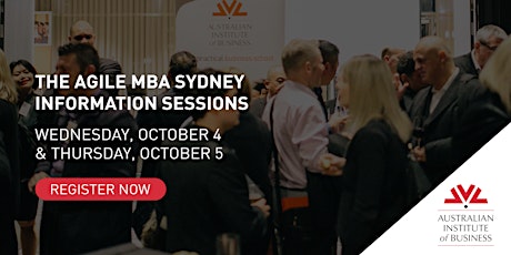 AIB Information Sessions and Showcase Alumni Event - Sydney, October 2017 primary image