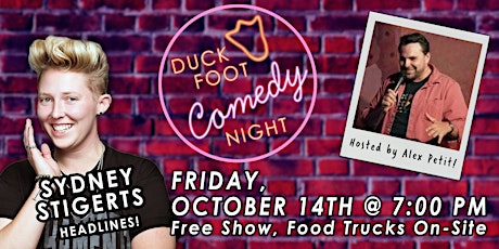 Duck Foot Miramar OCTOBER Comedy Night! Oct 14th