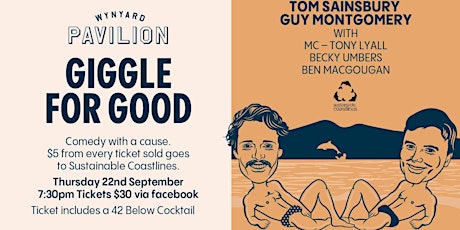 Giggle for Good with Guy Montgomery + Tom Sainsbury primary image