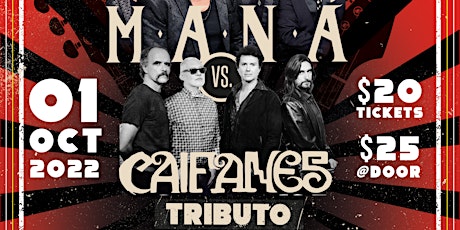 Imagen principal de "Mana VS Caifanes" El Tributo!