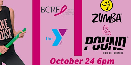 Zumba/POUND YMCA Breast Cancer Fundraiser 2022