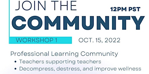 Professional Learning Community & Collaboration Workshops primary image