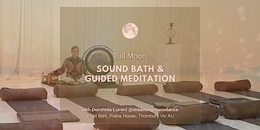 Aries Full Moon: Sound Bath & Guided Meditation