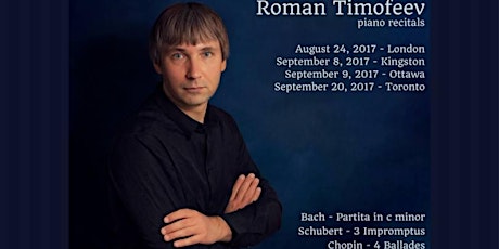 Roman Timofeev's piano recital primary image