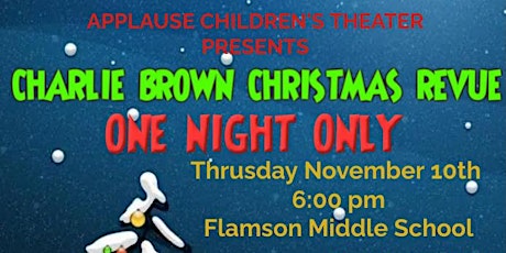 Applause Children's Theater presents Charlie Brown Christmas Revue