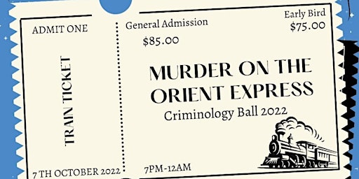 Murder on the orient express ball