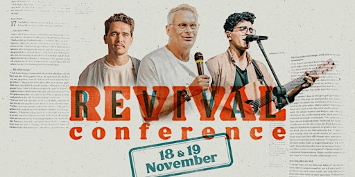 REVIVAL conference mit Alessandro Vilas Boas, Mark Shubert, João V. Martins