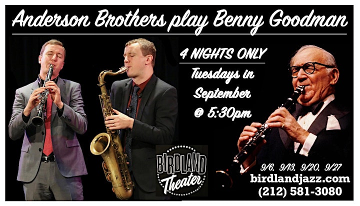 The Anderson Brothers Play Benny Goodman in the Theater image