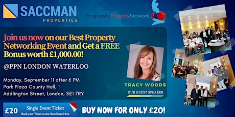 London Property Networking Event - PPN Waterloo (offers worth £1000s) primary image