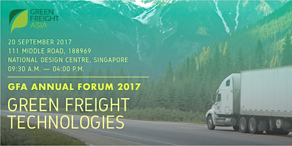 Green Freight Asia 2017 Annual Forum