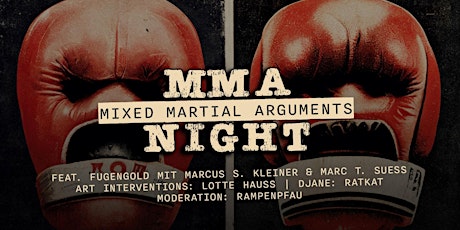 MMA NIGHT - Mixed Martial Arguments