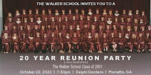 Walker Highschool Class of 2001 - 20 Year Reunion