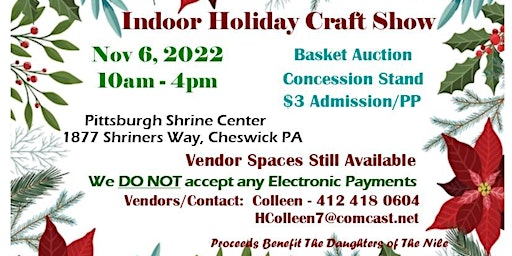 Indoor Holiday Craft Show