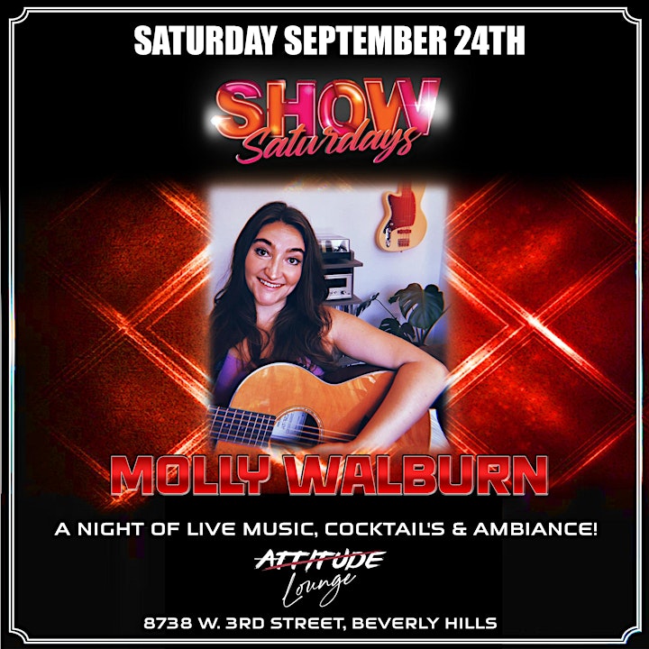 LIVE MUSIC EVERY SATURDAY NIGHT IN BEVERLY HILLS! image