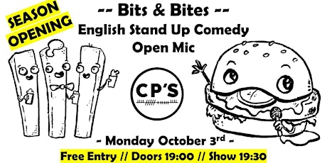Bits & Bites #8 - English Comedy - Open Mic Night!