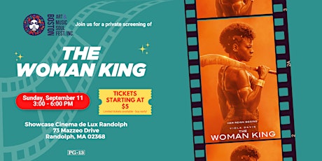 BAMS Fest at the Movies - Private Screening of THE WOMAN KING
