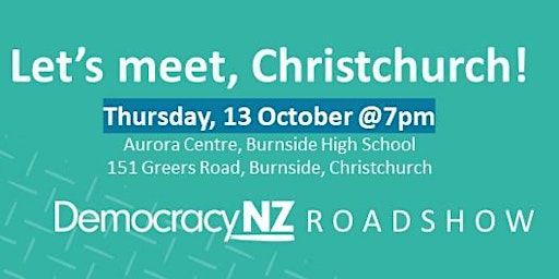 DemocracyNZ - Christchurch