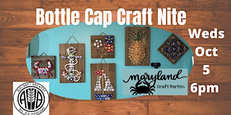 Bottle Cap Craft Night at Alecraft Brewing with Maryland Craft Parties
