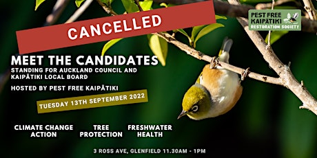 CANCELLED: Meet the Candidates! primary image