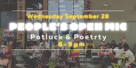 People’s Open Mic (Potluck & Poetry)