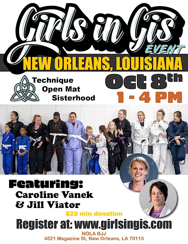 Girls in Gis Louisiana-New Orleans Event image