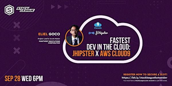 StackLeague Tech Session: Fastest Dev in the Cloud: JHipster x AWS Cloud9