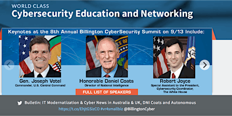 8th Annual Billington CyberSecurity Summit primary image
