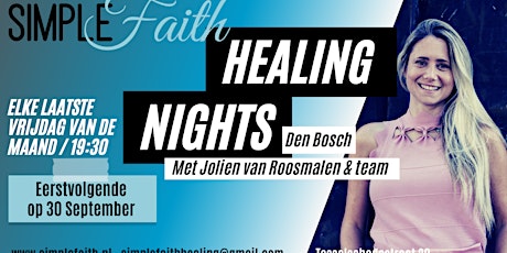 Healing night 30 September - Simple faith
