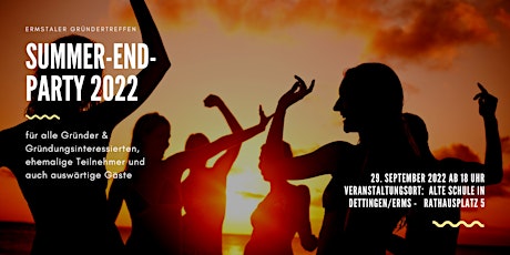 Ermstaler Gründertreffen - Sommer-End-Party 2022