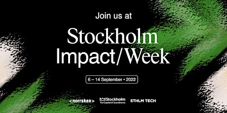 Stockholm Impact Week - Partner event PropTech  primärbild
