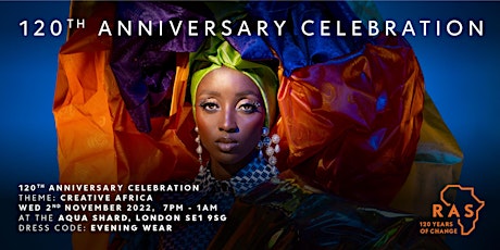 RAS 120th Anniversary Celebration: Creative Africa