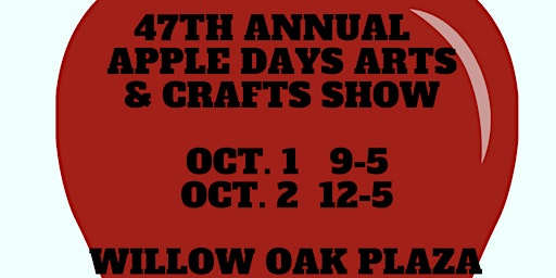 47th Apple Days Arts and Crafts show