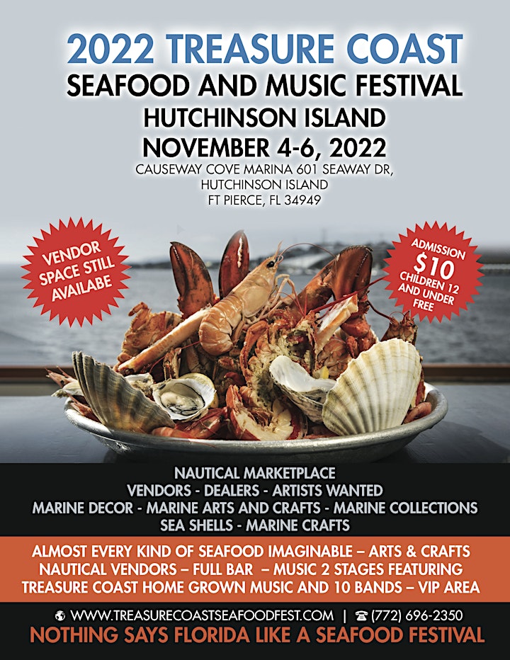Alita and the Boyz Treasure Coast Seafood and Music Festival image