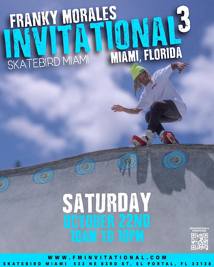 Franky Morales Invitational 3 at Skatebird Miami image