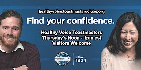 Presentation Skills Training - Healthy Voice Toastmasters