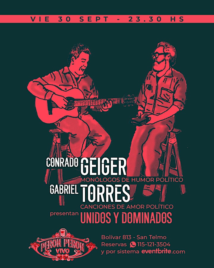 Imagen de UNIDOS Y DOMINADOS - GABRIEL TORRES + CONRADO GEIGER