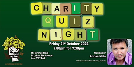 The Holly Lodge Centre's Charity Quiz Night primary image