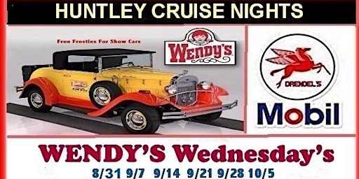 Huntley IL. Wendy's Wednesday Cruise Nights
