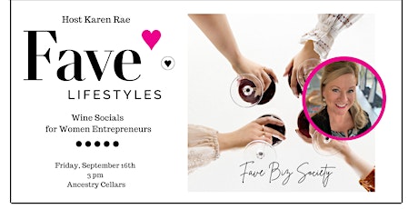 Fave Wine Social for Women Entrepreneurs primary image