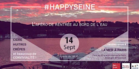 Image principale de HAPPY SEINE : le 1er apéro de rentrée sur les berges de Seine