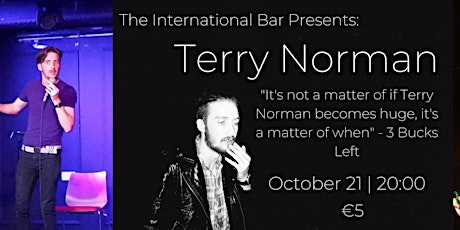 Live Irish Comedy in Bratislava: Terry Norman
