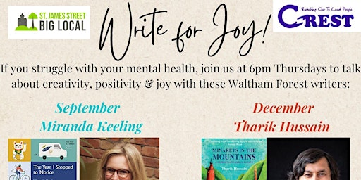 Write for Joy Author Talks