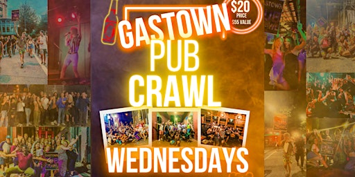 Gastown Pub Crawl Wednesdays