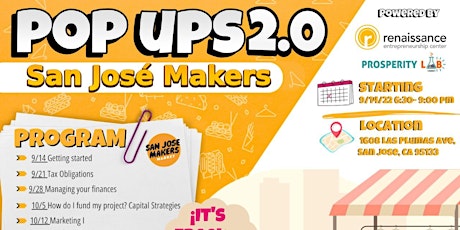 Pop Ups 2.0 - San José Makers