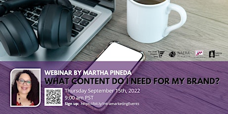 WEBINAR: What content do I need for my brand?