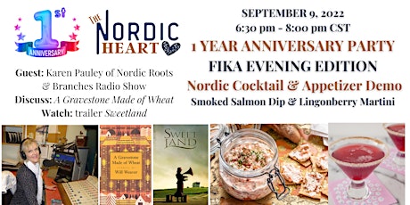 THE NORDIC HEART ONE YEAR ANNIVERSARY EVENING FIKA PARTY primary image