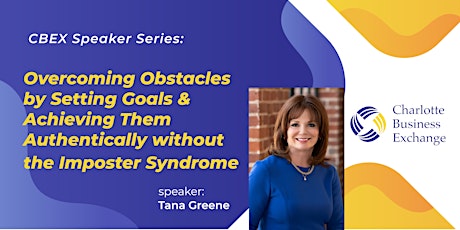 Hauptbild für CBEX Speaker Series: “Overcoming Obstacles...”