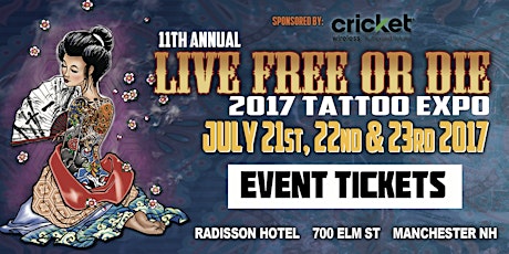 11th Annual Live Free Or Die Tattoo Expo primary image