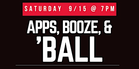 Apps, Booze, and 'Ball